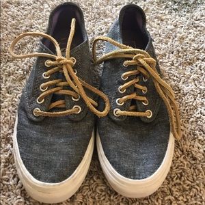 Gray vans shoes